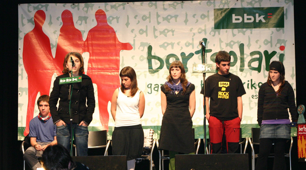 Final del XXII Premio de Bertsolaris Jóvenes