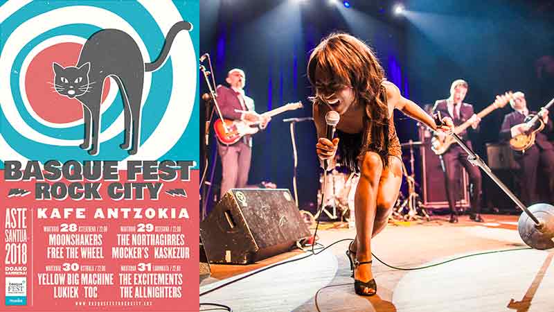 The Excitements - The Allnighters (BASQUE FEST ROCK CITY 2018)