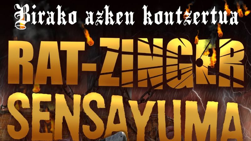 Rat-Zinger + Sensayuma -Bira bukaera - Azken kontzertua-