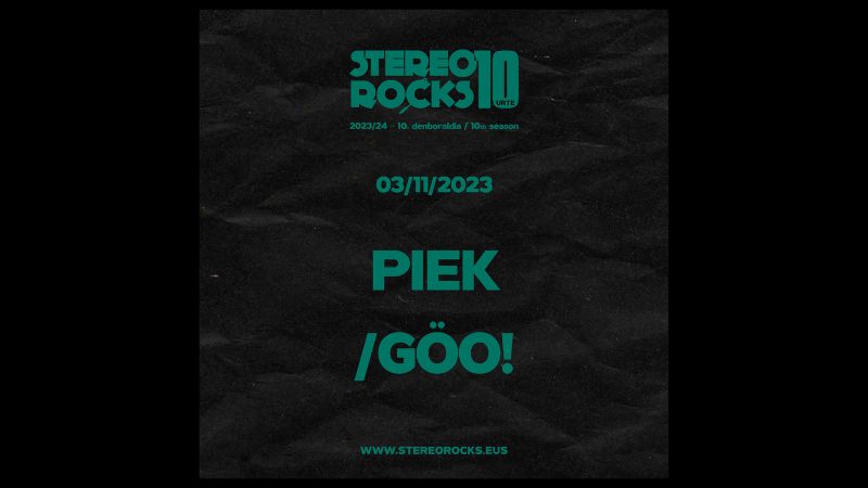 Stereorocks – PIEK + /GÖO!