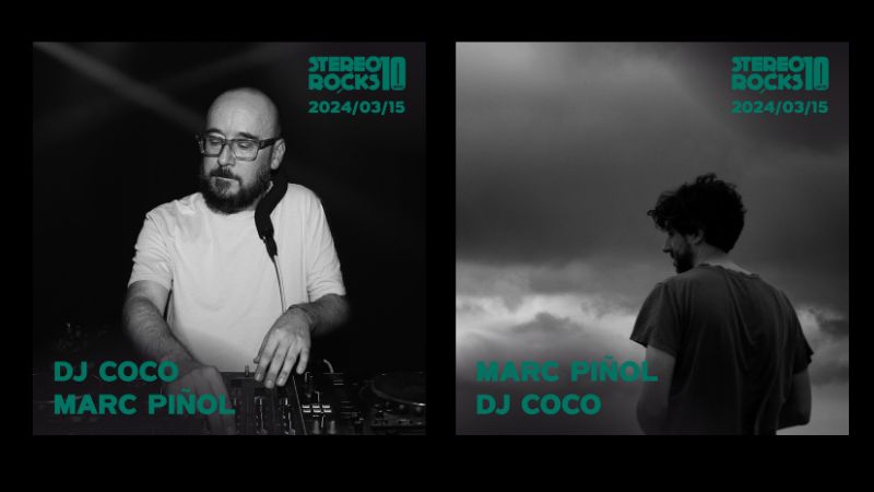 Stereorocks: DJ COCO + MARC PIÑOL