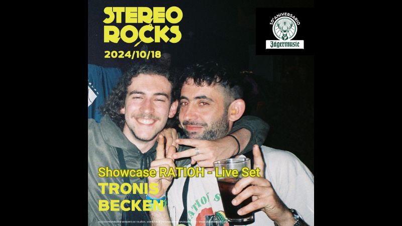 Stereorocks – SHOWCASE RATIOH - Live Set - TRONIS + BECKEN