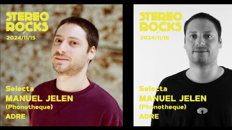 Stereorocks – Selecta - MANUEL JELEN (Phonotheque) + ADRE