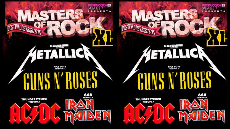 Masters Of Rock XL -  Festival de Tributos