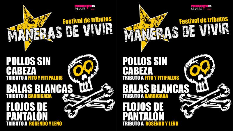 Festival de Tributos - Maneras de Vivir